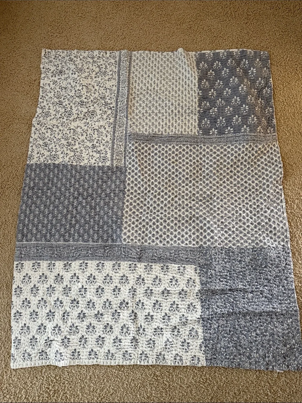 Anthropologie throw blanket